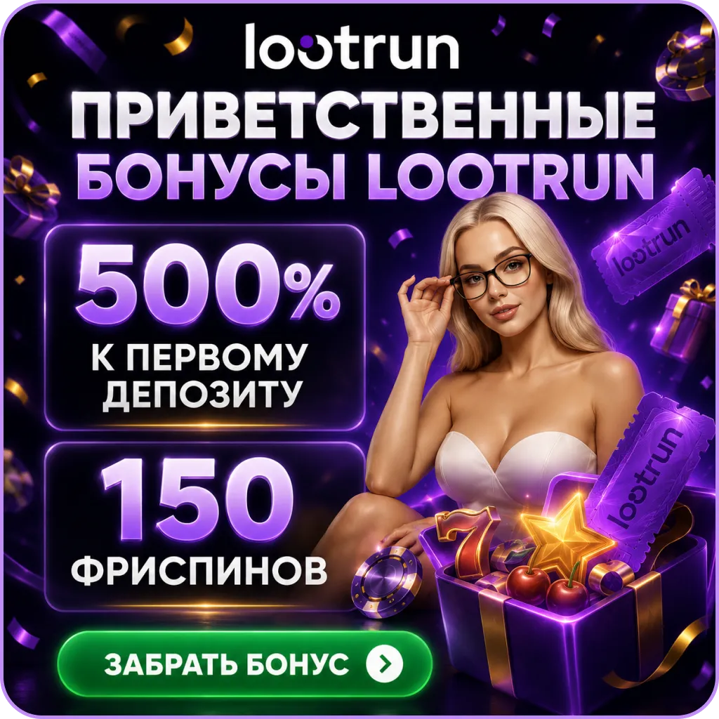 приветственный бонус lootrun казино