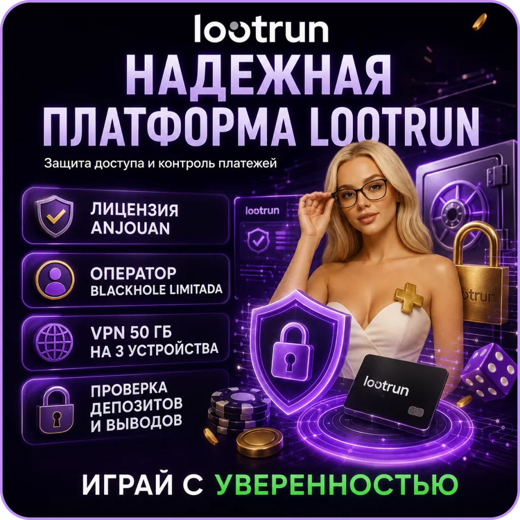 надежность в lootrun казино
